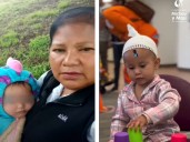 Bebé rescatada en explosión de La Concordia: Pequeña guerrera que avanza