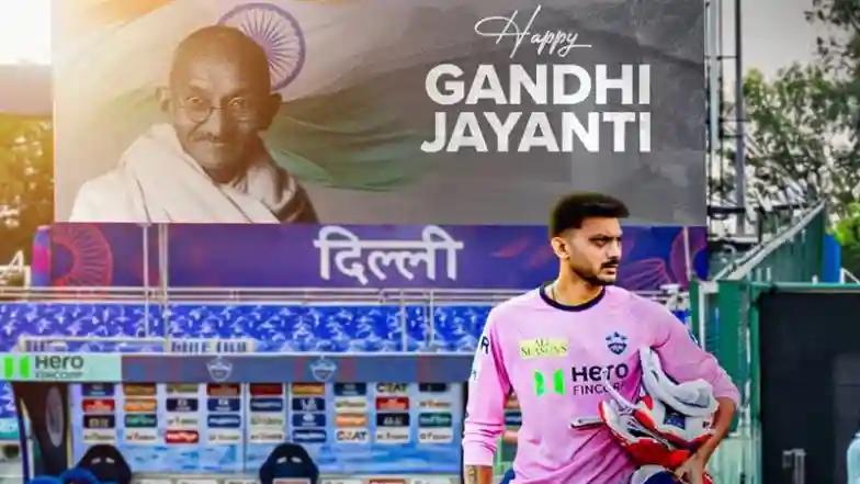 Cricket ‘Did You Just Compare Father of the Nation to a Cricketer?’ Fans React as Delhi Capitals Use ‘Bapu’ Axar Patel’s Pic With Mahatma Gandhi in Gandhi Jayanti 2025 Post