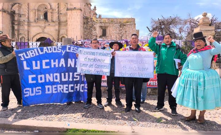 “Que se vayan todos”: Puno se une a jornada de lucha nacional contra el Congreso y José Jerí