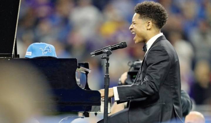 Lions get national recording artist to perform anthem at tonight’s ‘MNF’ game