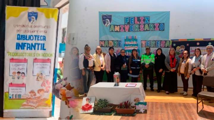 Biblioteca infantil y lectura desde la educación inicial: el caso de la IE Madre Teresa  