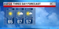 Ben Beddoes’ Forecast | Calmer and cool days ahead