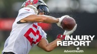 Buccaneers-49ers Injury Report Oct.9: McCollum, Evans and Irving Among Non