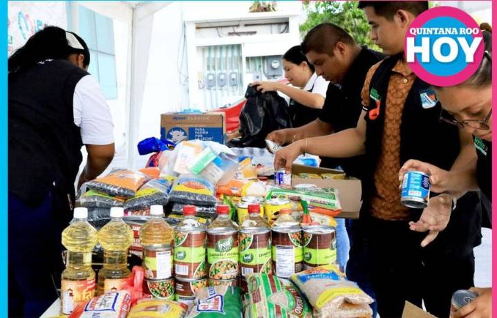 Puerto Morelos abre cuatro centros de acopio y se suma a la colecta nacional