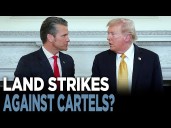 President Trump threatens land strikes against cartels as the U.S. strikes more alleged drug boats