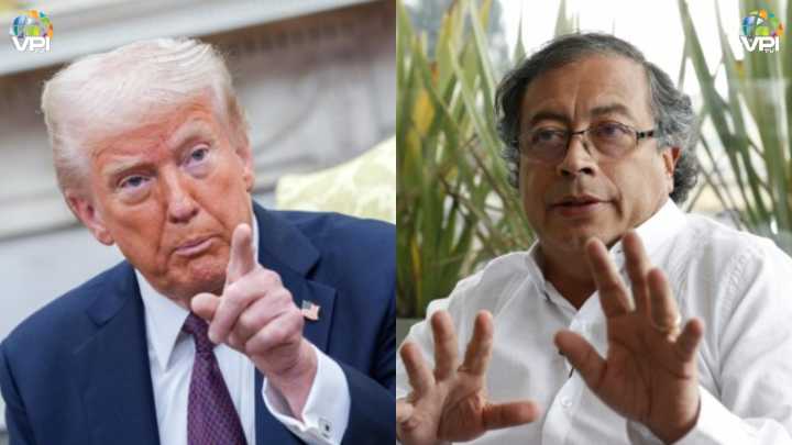Trump llama “narcotraficante” a Gustavo Petro y anunció recorte de fondos a Colombia