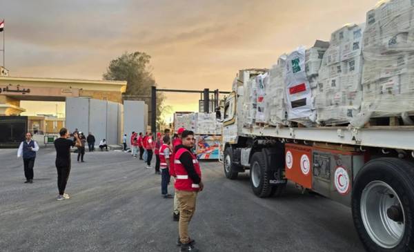 Comenzó el ingreso masivo de ayuda humanitaria a Gaza