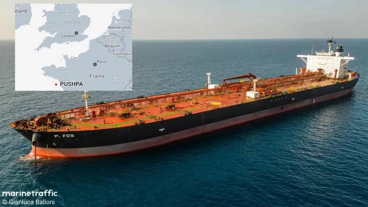 Militares franceses abordan un petrolero ruso sospechoso de servir de base de drones