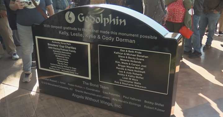 Cody's Wish monument unveiled at Kentucky Horse Park