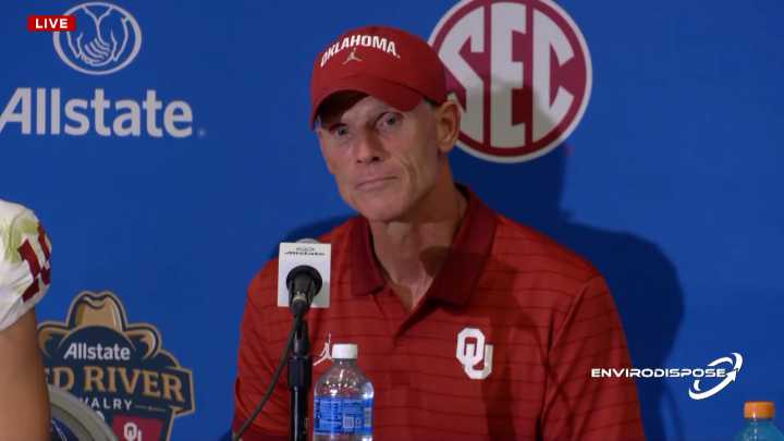 Takeaways from Brent Venables after Oklahoma’s Red River Rivalry loss to Texas