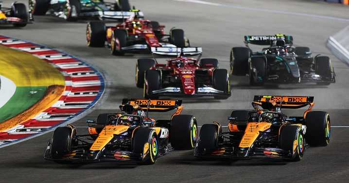 McLaren holds Norris accountable for contact with Piastri in Singapore