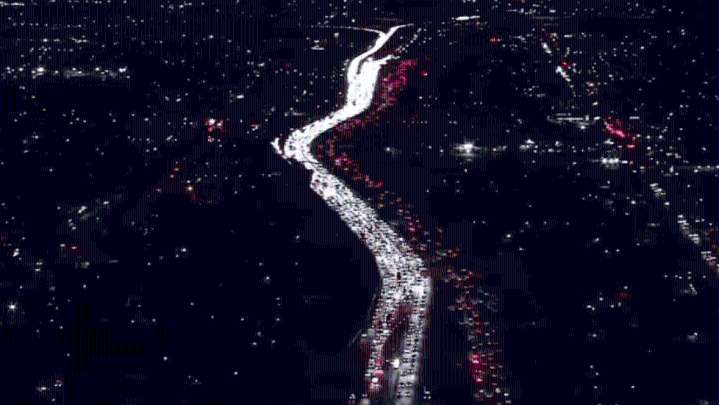 Lanes closed on 110 Freeway after fatal crash in South LA