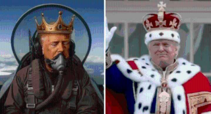 ‘No Kings’ protests erupt! Trump hits back with AI video of himself flying fighter jet