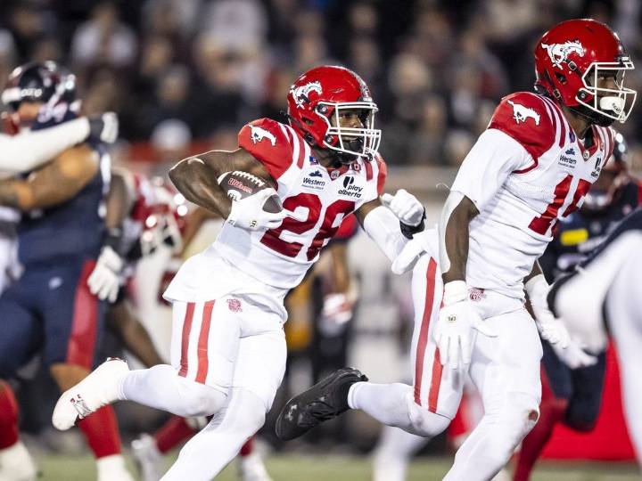 A win, finally, for Calgary Stampeders to snap four
