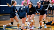 WATCH: Fowler volleyball secures match point in league win over P