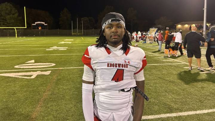Edgewood football routs Fallston to improve to 8