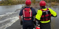 Woman rescued from Winooski River island