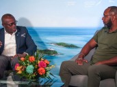 Bahamian dignitaries in Calgary to promote warm