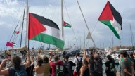 Grupo de 131 activistas, incluidos latinoamericanos, de flotilla a Gaza llegan a Jordania