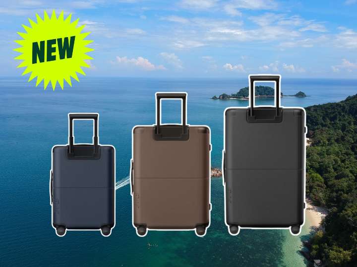 July just launched the world’s first trackable luggage with a built