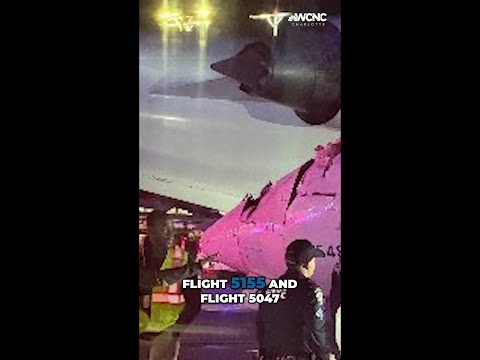 Delta jet arriving from Charlotte collides with another jet on the ground at LaGuardia