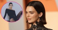 Kendall Jenner Flaunts Long Legs in Sheer Tights for Spicy Fashion Campaign: Photos