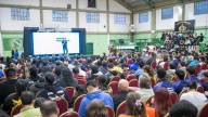 En Comodoro, Luque contó con el aval de atletas y dirigentes deportivos