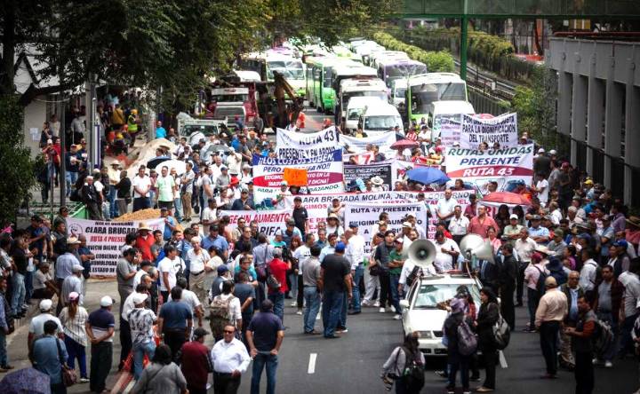 Transportistas alistan megamarcha en CDMX ¿Qué vialidades serán bloqueadas?