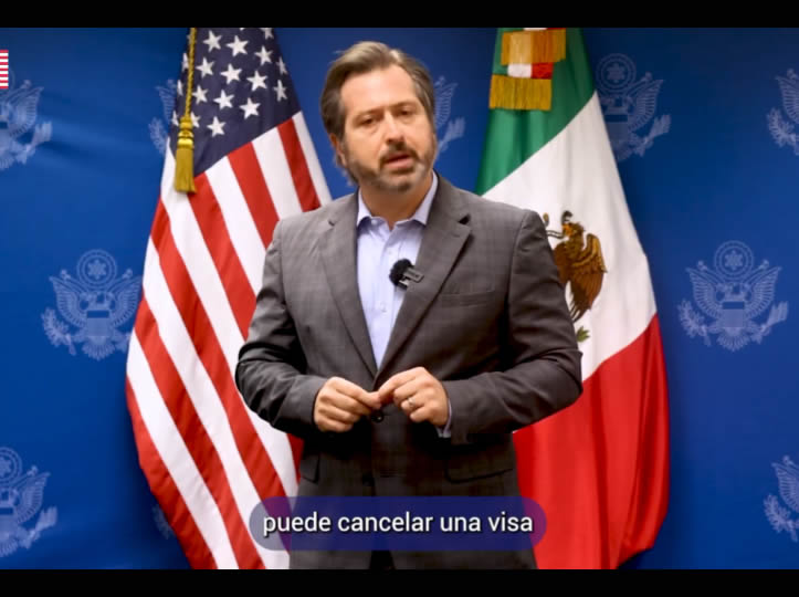 EU puede cancelar visas cuando quiera, cuando su titular no cumpla con requisitos: vocero