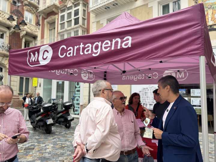 MC se moviliza para proteger a los cartageneros frente a las inundaciones ante la pasividad de las administraciones