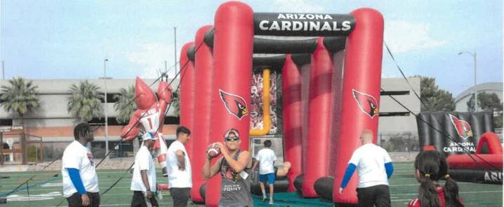 Cigna, Cardinals team for crucial catch game Sunday in Glendale