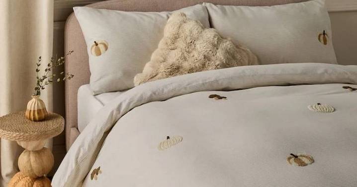 Next bedding designed to feel like a 'warm hug' as UK set to be drenched next week