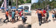 “El mar no perdona”: rescatan a pareja arrastrada por corrientes en playa Coral, Puerto Escondido