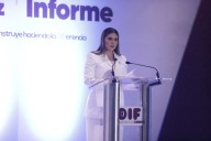 Rinde Rubí Enríquez su informe de trabajo al frente del DIF Municipal