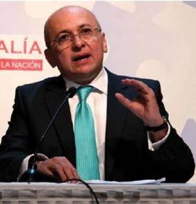 Eduardo Montealegre renuncia como ministro de Justicia de Colombia