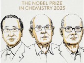 Tres galardonados con el Nobel de Química por investigaciones de nuevas estructuras moleculares