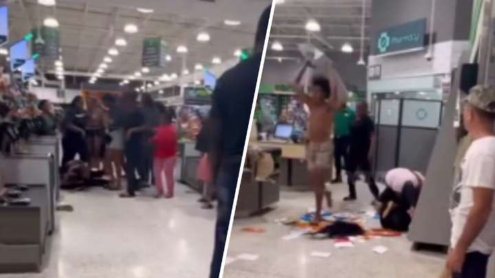 Man arrested after chaotic brawl at Miami-Dade Publix caught on camera – NBC 6 South Florida