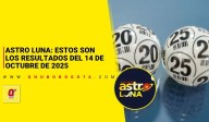 Astro Luna: resultados del sorteo del 14 de octubre del 2025