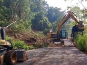 Continúa rehabilitación de caminos afectados por las lluvias