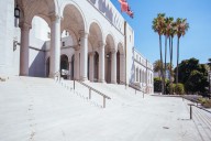 Man Crashes Car into LA City Hall's Steps