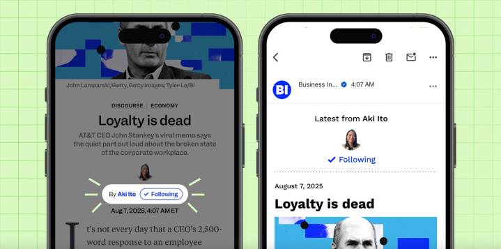 Follow your favorite Business Insider journalists