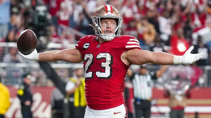 Christian McCaffrey's touchdown vs Falcons should have been penalty, ex