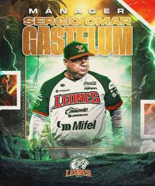 Sergio Omar Gastélum, nuevo mánager de los Leones de Yucatán