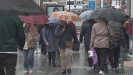 Bajada de temperaturas y lluvias por la mañana en Madrid este domingo