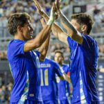 Argentina goleó a Puerto Rico por 6 a 0 en un...