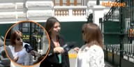 Kira Alcarraz amenaza a periodista tras consultarle por contratación de la pareja de su hijo: “No estarías viva”