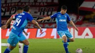 El 'minuto de Dios' esta vez fue azul: Millonarios, con diez jugadores, le ganó el clásico a Santa Fe y sigue vivo en la Liga BetPlay