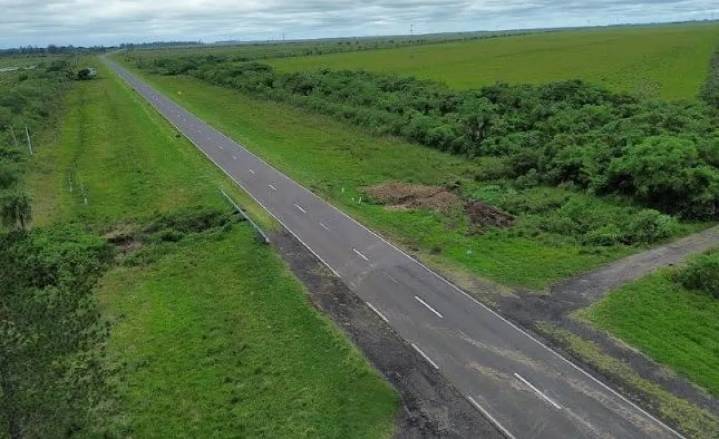Obras finalizadas en la Ruta Nacional 12 cerca de Itá Ibaté
