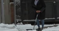 Residents shovel out after Butte hit with early snowfall