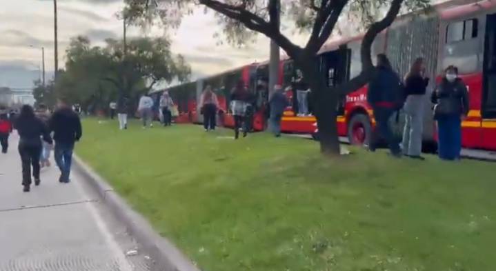 Cinco puntos de bloqueo por protesta de Motociclistas en Bogotá